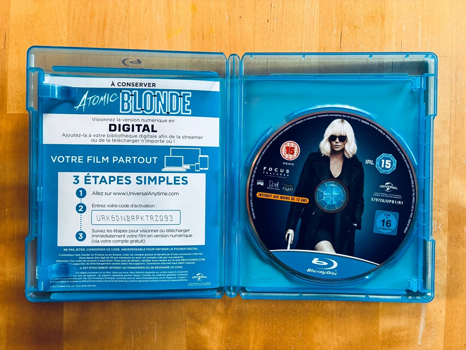 Blu-ray Atomic Blonde Charlize Theron. – photo 2